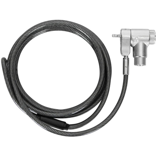 Targus defcon ultimate universal keyed cable lock with adaptable lock head diefstalbeveiliging