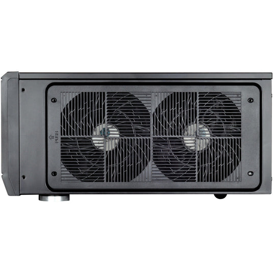 Silverstone sst-gd10b htpc behuizing (zwart | 2x usb-a)