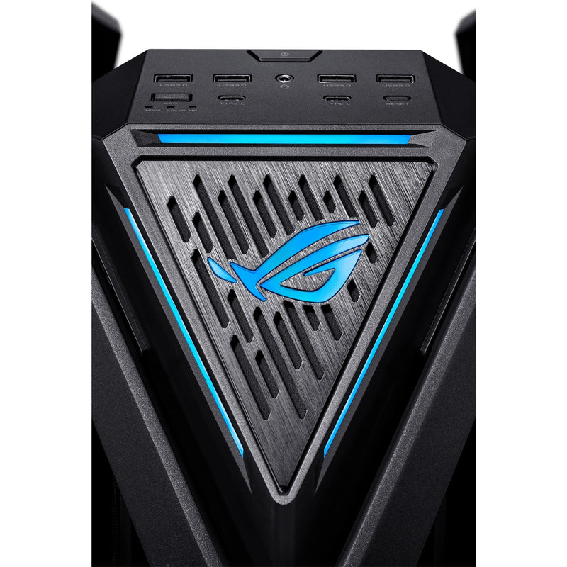 Afbeelding laden in galerijviewer, Asus rog hyperion gr701 big tower behuizing (zwart | 4x usb-a | 2x usb-c | rgb | tempered glass)
