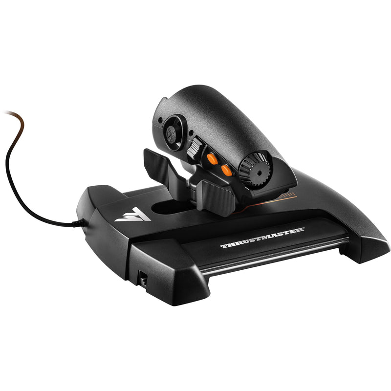 Afbeelding laden in galerijviewer, Thrustmaster twcs throttle gaming gasregelaar (zwart oranje, pc)
