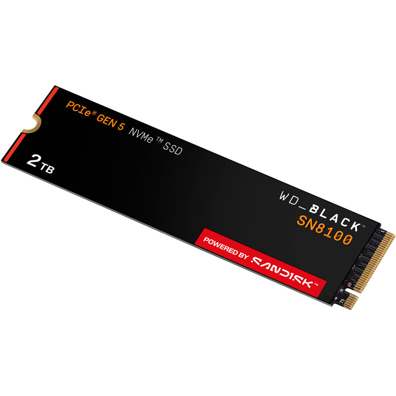 Afbeelding laden in galerijviewer, Wd black sn8100 2 tb ssd (pcie 5.0 x4, nvme 2.0, m.2 2280)
