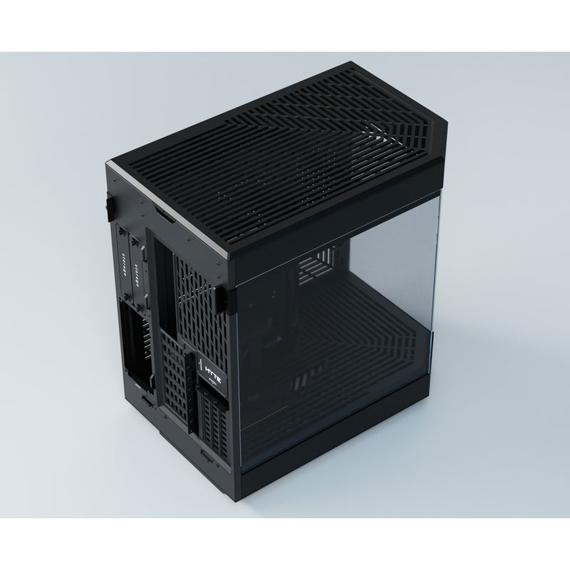 Afbeelding laden in galerijviewer, Hyte y60 midi tower behuizing (zwart | 3x usb-a | tempered glass)
