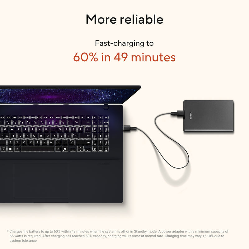 Afbeelding laden in galerijviewer, Asus vivobook 18 m1807ga-s8004w 18 laptop (blauw | ryzen ai 7 445 | radeon 840m | 32 gb | 1 tb ssd)
