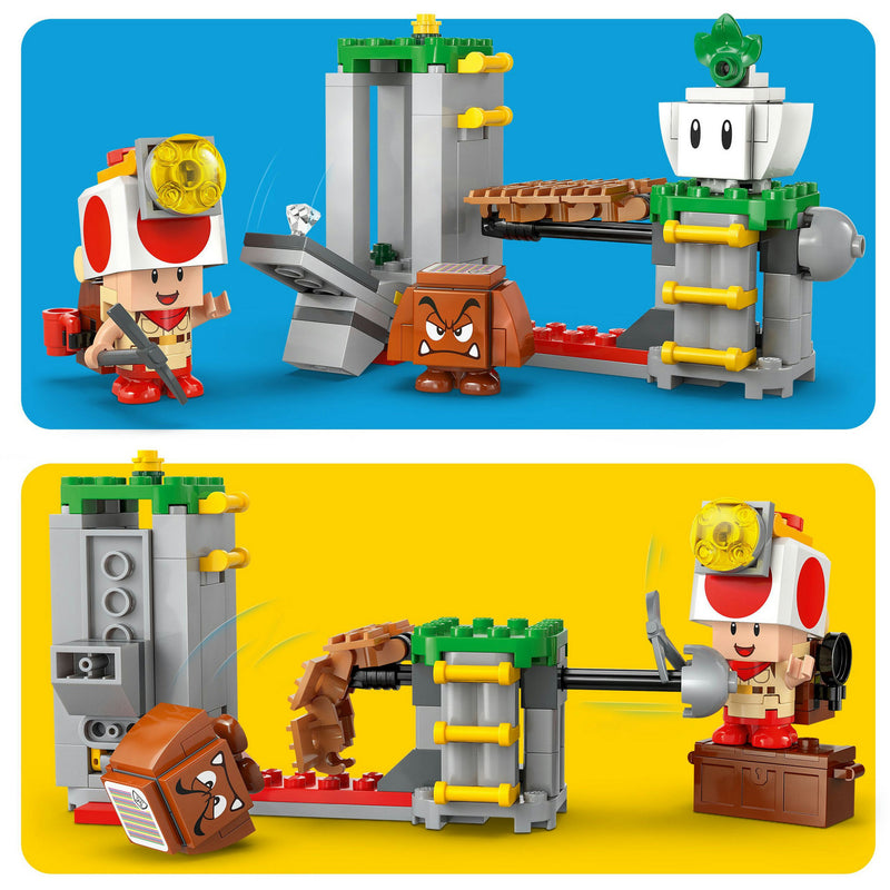 Afbeelding laden in galerijviewer, Lego super mario - toad-baas' kampeerplaats constructiespeelgoed (72040)
