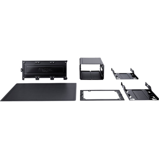 Fractal design meshify c midi tower behuizing (zwart | 2x usb-a | tempered glass)