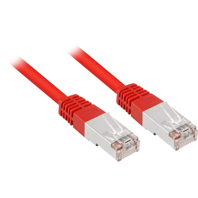 Afbeelding laden in galerijviewer, Sharkoon patchkabel rj45 cat.5e s ftp 5m (rood)
