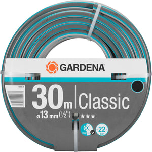 Gardena classic slang 13 mm (1 2 ) (grijs turquoise, 18009-20, 30 m)