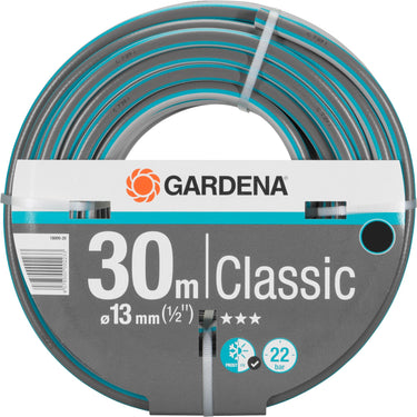 Gardena classic slang 13 mm (1 2 ) (grijs turquoise, 18009-20, 30 m)
