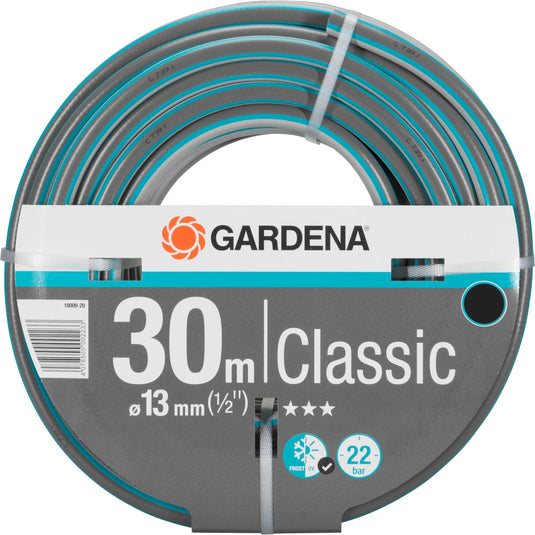 Gardena classic slang 13 mm (1 2 ) (grijs turquoise, 18009-20, 30 m)