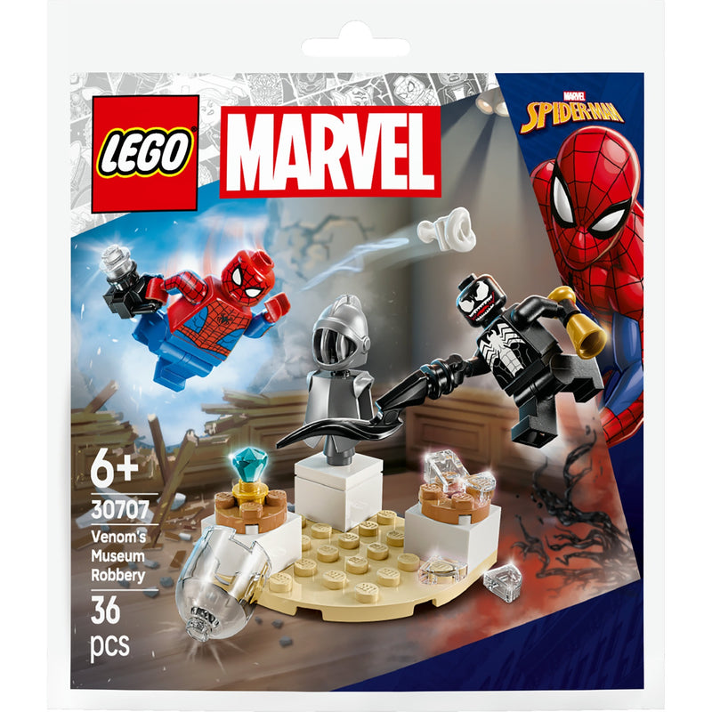 Afbeelding laden in galerijviewer, Lego marvel - venoms museuminbraak constructiespeelgoed (30707)
