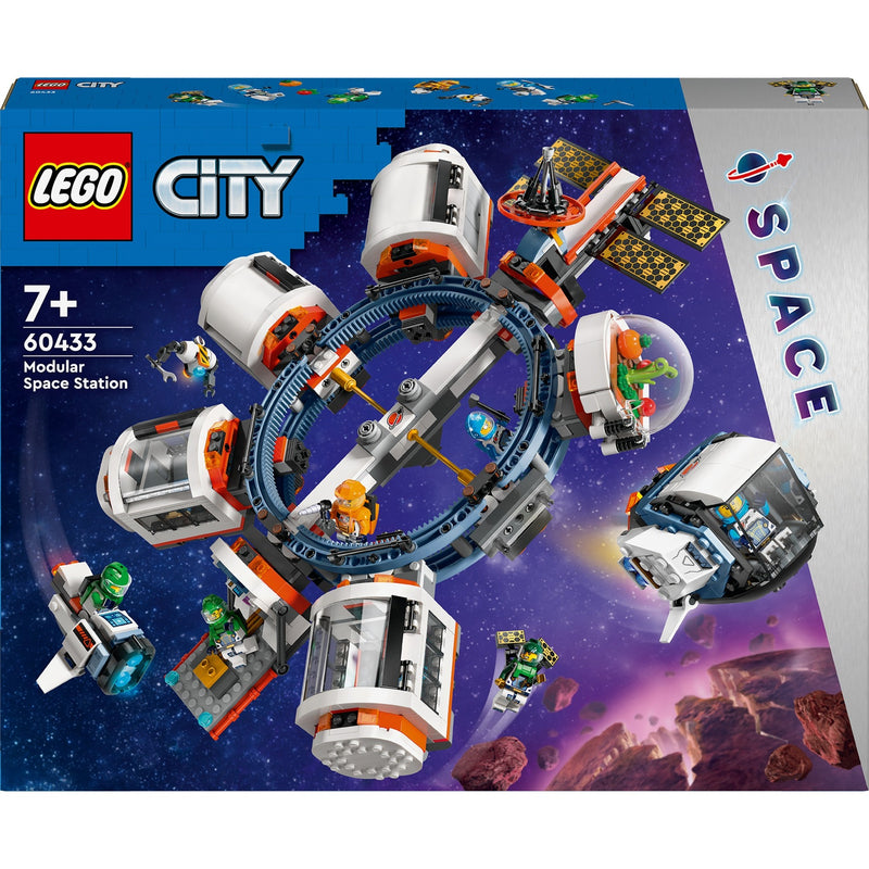Afbeelding laden in galerijviewer, Lego city - modulair ruimtestation constructiespeelgoed (60433)
