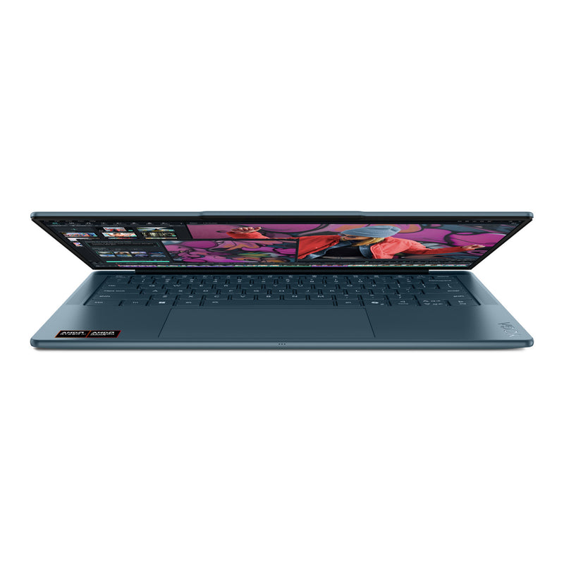 Afbeelding laden in galerijviewer, Lenovo yoga slim 7 14akp10 (83jy0082mh) 14 copilot+ laptop (blauwgroen | ryzen 7 350 | radeon 860m | 32 gb | 1 tb ssd)
