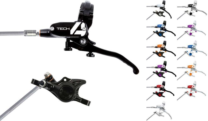 Afbeelding laden in galerijviewer, Hope tech 4 x2 steel braided disc brake - lever left
