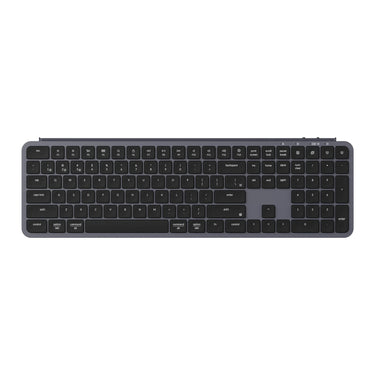 Keychron b6 pro-k1 toetsenbord (zwart, us lay-out (qwerty), scissor switches, 100%, abs, 2.4 ghz | bluetooth 5.2 | usb-c)