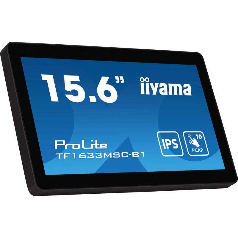 Afbeelding laden in galerijviewer, Iiyama prolite tf1633msc-b1 15.6 touchscreen monitor (zwart, hdmi, displayport, 2x usb-a)

