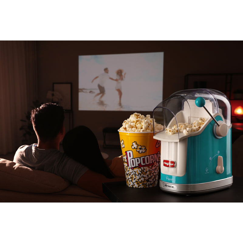Afbeelding laden in galerijviewer, Ariete party time pop corn maker 2958 01 popcornmaker (lichtblauw)
