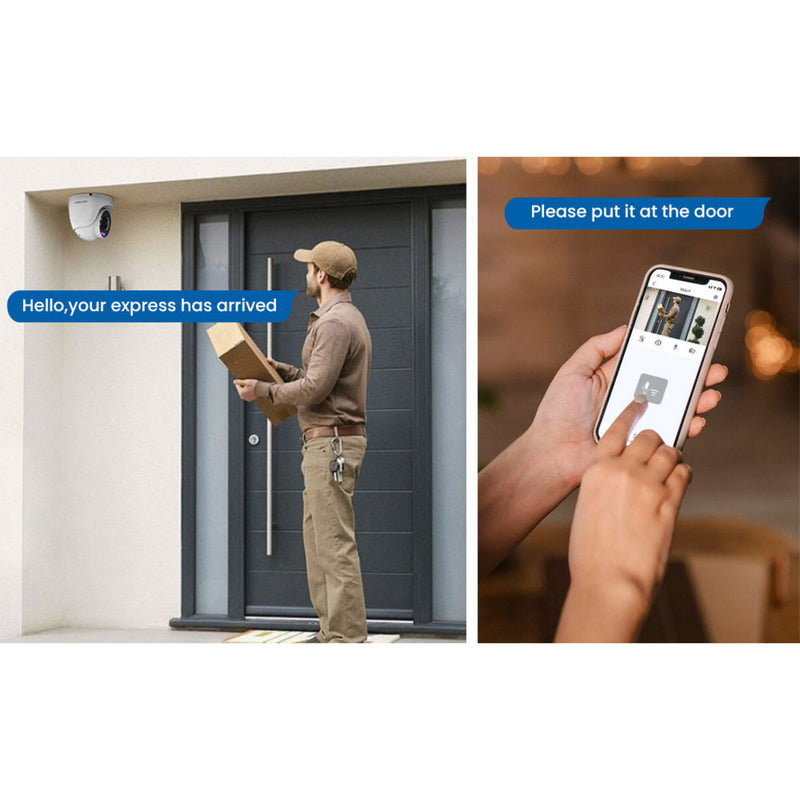 Afbeelding laden in galerijviewer, Foscam w5ep, 3k 5mp qhd poe ip camera (wit)
