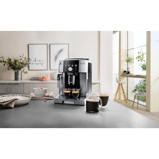 Delonghi magnifica s smart 250.23.sb volautomaat (zilver zwart)