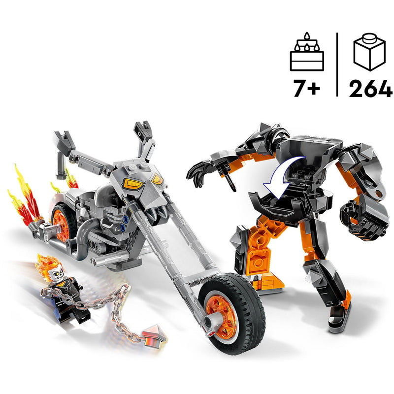Afbeelding laden in galerijviewer, Lego marvel - ghost rider mech motor constructiespeelgoed (76245)
