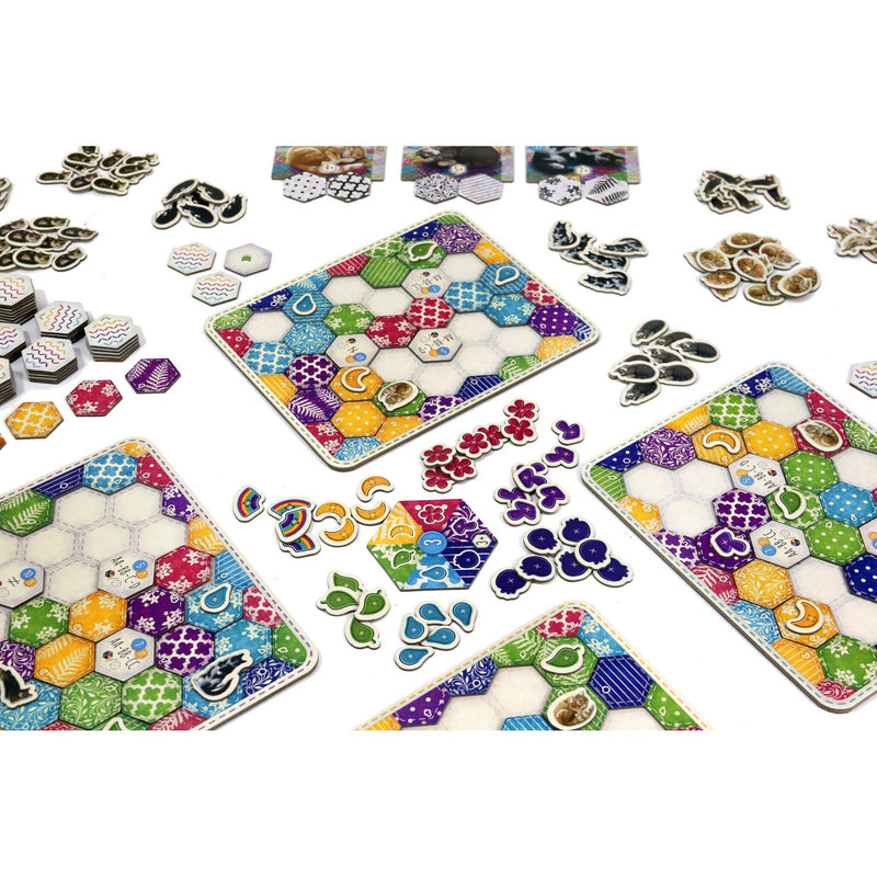 Afbeelding laden in galerijviewer, White goblin games calico bordspel (nederlands, 1 - 4 spelers, 45 minuten, vanaf 10 jaar)
