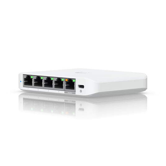 Ubiquiti flex mini 2.5g switch (wit)