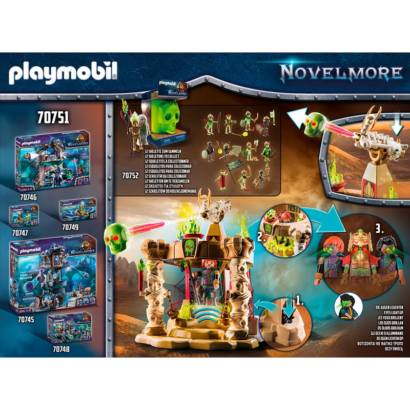 Afbeelding laden in galerijviewer, Playmobil novelmore - sal'ahari sands - tempel van het skelettenleger constructiespeelgoed (70751)
