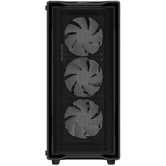 Deepcool cc560 mesh v2 midi tower behuizing (zwart | 2x usb-a | rgb | window)