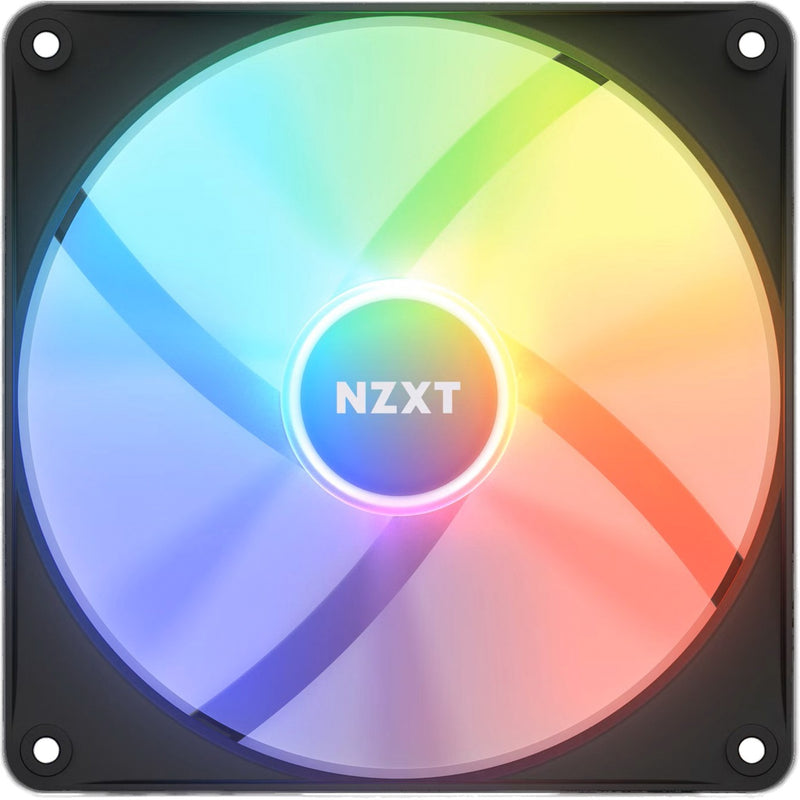 Afbeelding laden in galerijviewer, Nzxt f140 rgb core case fan (zwart, 140 x 140 x 26 mm, pwm, zonder controller)
