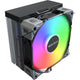 Montech nx400 argb cpu-koeler (zwart, 4-pin pwm)