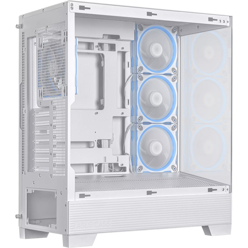 Afbeelding laden in galerijviewer, Asus a31 plus midi tower behuizing (wit | 2x usb-a | 2x usb-c | tempered glass)
