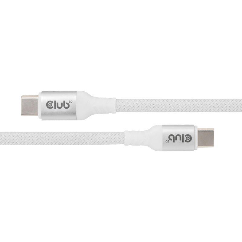 Afbeelding laden in galerijviewer, Club 3d magnetische usb‑c kabel (wit, 2 meter)
