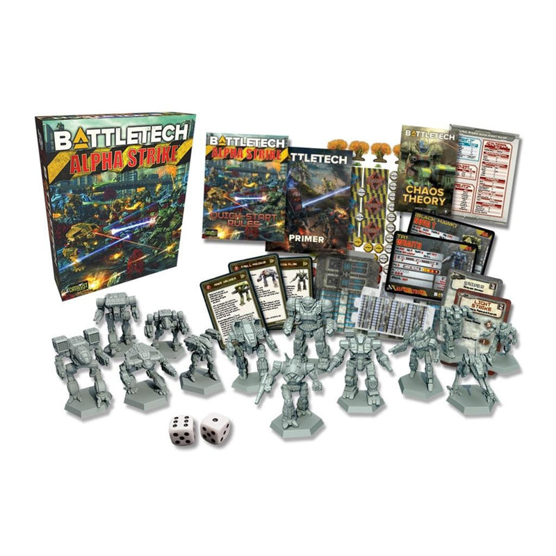 Afbeelding laden in galerijviewer, European player network battletech: alpha strike box set bordspel (engels, 1 - 2 spelers, 120 minuten, vanaf 12 jaar)
