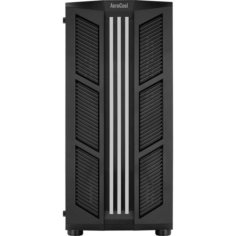 Afbeelding laden in galerijviewer, Aerocool prime v2 midi tower behuizing (zwart | 2x usb-a | rgb | window)
