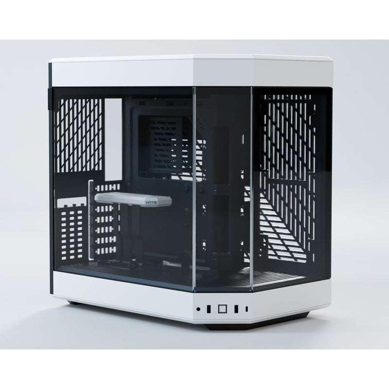 Afbeelding laden in galerijviewer, Hyte y60 midi tower behuizing (wit zwart | 3x usb-a | tempered glass)
