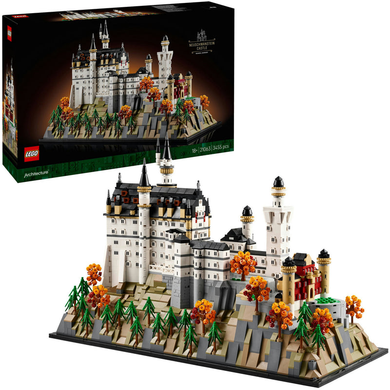 Afbeelding laden in galerijviewer, Lego ® architecture slot neuschwanstein verzamelset - 21063
