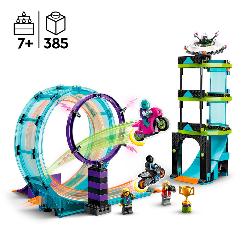 Afbeelding laden in galerijviewer, Lego city - ultieme stuntrijders uitdaging constructiespeelgoed (60361)

