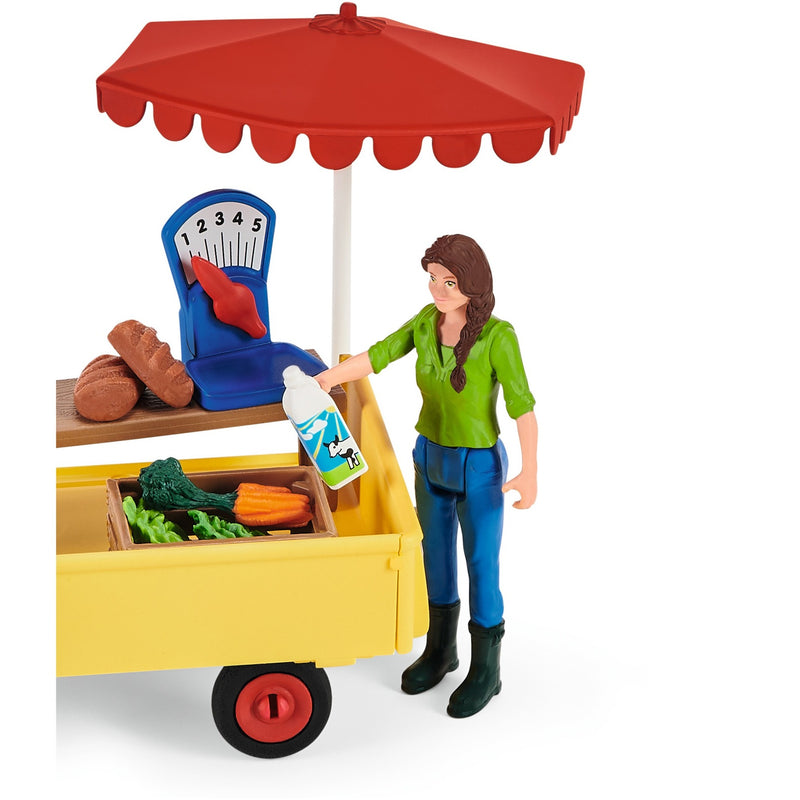 Afbeelding laden in galerijviewer, Schleich farm world - mobiele farmstand speelfiguur

