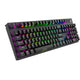 Sharkoon skiller sgk20 rgb mechanisch gaming toetsenbord (zwart, us lay-out (qwerty), huano red, 100%, rgb)