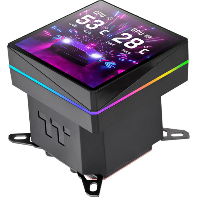 Afbeelding laden in galerijviewer, Thermaltake th360 v3 ultra argb sync aio liquid cooler waterkoeling (zwart)
