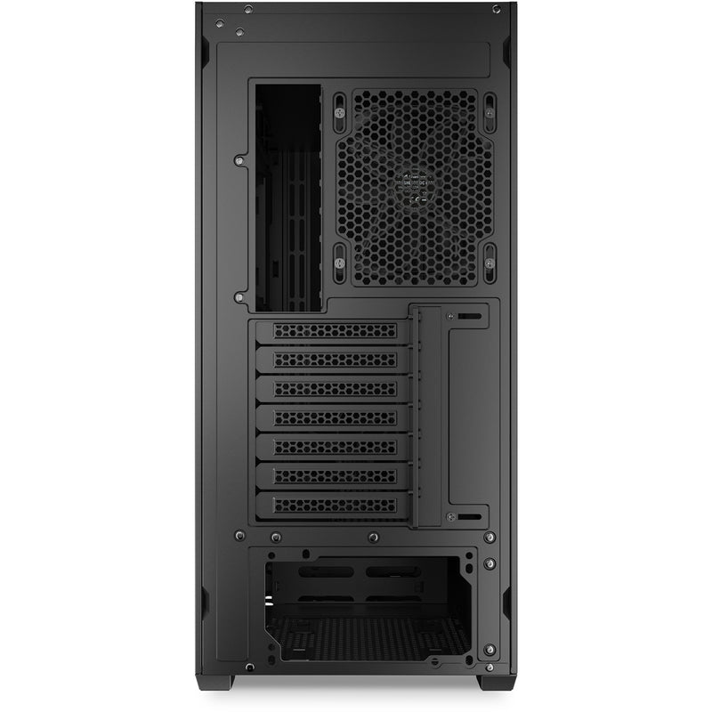 Afbeelding laden in galerijviewer, Sharkoon ak3 midi tower behuizing (zwart | 2x usb-a | 1x usb-c)
