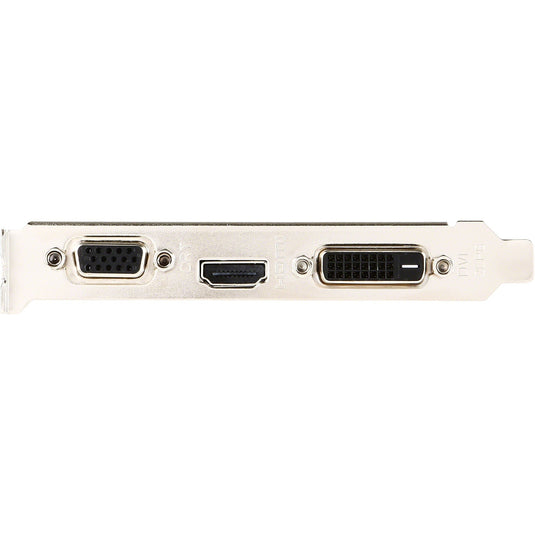 Msi gt 710 2gd3h lp grafische kaart (vga, dvi, hdmi, low-profile)
