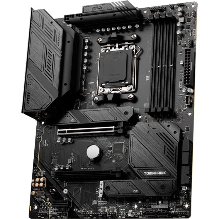 Afbeelding laden in galerijviewer, Msi mag b650 tomahawk wifi socket am5 moederbord (zwart, raid, 2.5 gb-lan, wi-fi 6e, bt, sound, atx)

