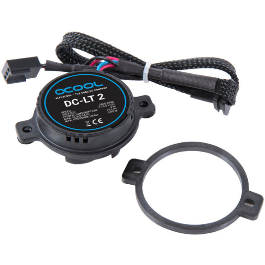 Alphacool dc-lt 2 - 2600rpm ceramic - 12v dc - (3 sinus pcb) pomp (zwart)