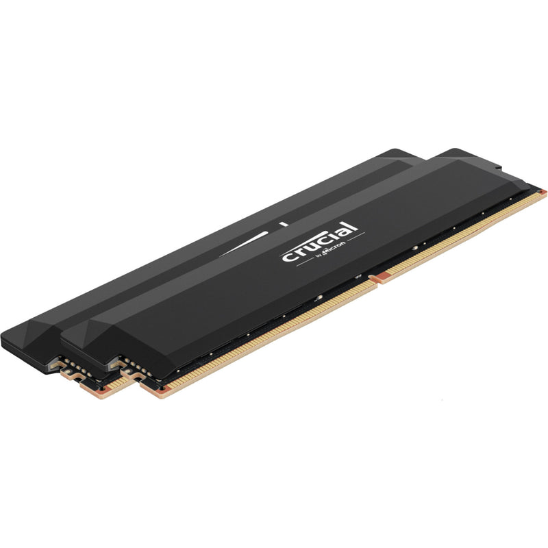 Afbeelding laden in galerijviewer, Crucial 32 gb ddr5-6000 (2x 16 gb) dual-kit werkgeheugen (zwart, cp2k16g60c36u5b, pro oc, xmp 3.0, expo)
