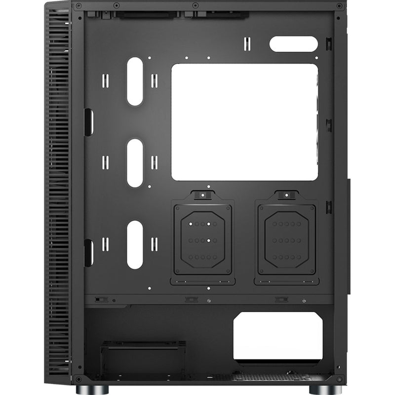 Afbeelding laden in galerijviewer, Montech x3 glass midi tower behuizing (zwart | 3x usb-a | rgb | tempered glass)
