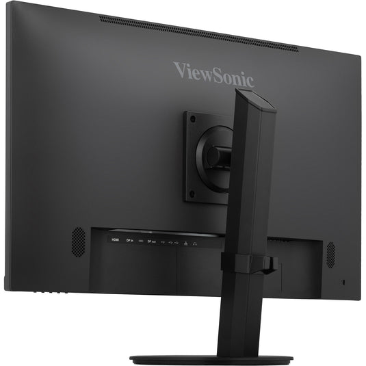 Viewsonic vg2709u-2k dockingmonitor met dubbele luidsprekers en daisy chain 27 (zwart (mat), 1x hdmi, 1x displayport, 1x displayport uit, usb-c, usb-a ,100hz)
