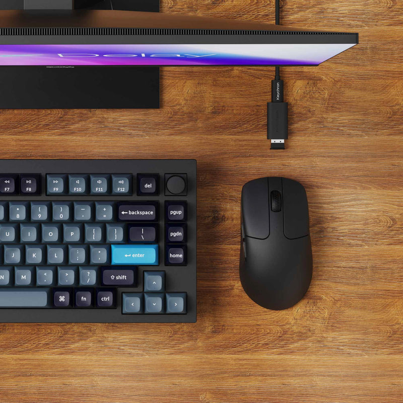 Afbeelding laden in galerijviewer, Keychron m2 wireless gaming muis (zwart)
