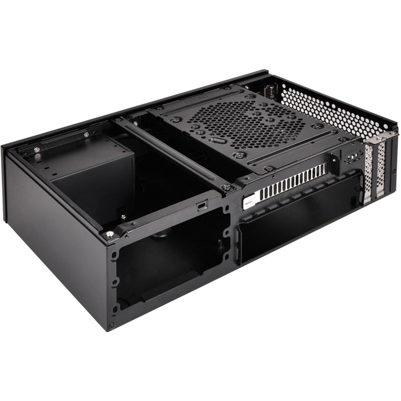 Afbeelding laden in galerijviewer, Silverstone sst-ml09b htpc behuizing (zwart | 2x usb-a)
