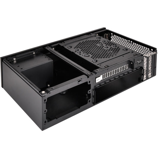 Silverstone sst-ml09b htpc behuizing (zwart | 2x usb-a)