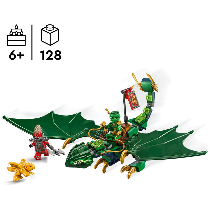 Afbeelding laden in galerijviewer, Lego ninjago 71829 lloyds groene bosdraak
